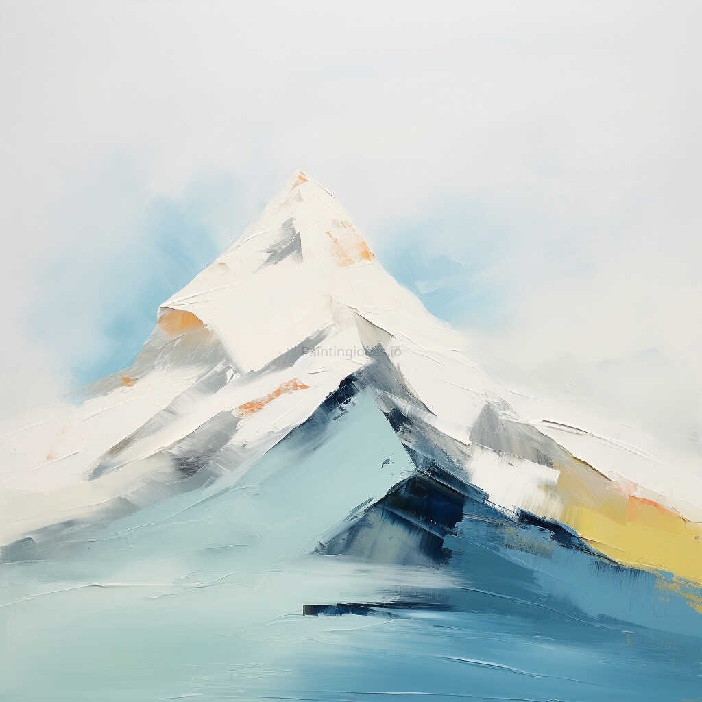 Mountains Painting idea paintingideas.io