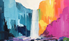 Waterfall Painting Ideas