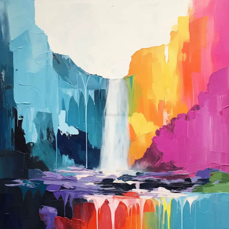 Read more about the article Waterfall Painting Ideas